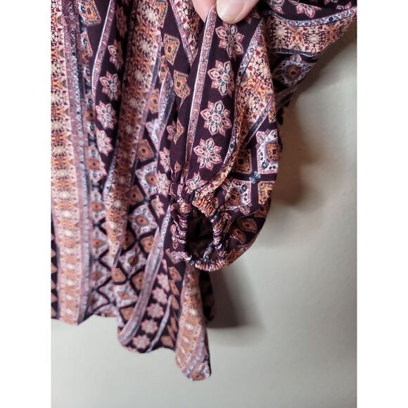 Show Me Your Mumu Lightning Bird Red Tunic Women's Shirt Size Small t2 - Picture 5 of 8